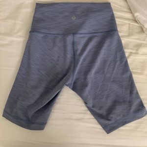 Lululemon Wunder Train high rise bike short